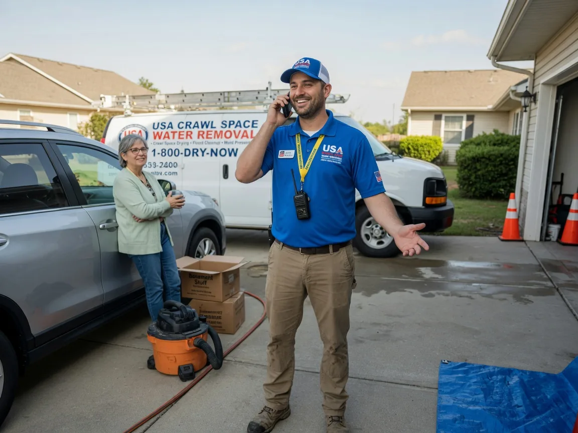 Crawl Space Water Removal Banks, AL FAQs
